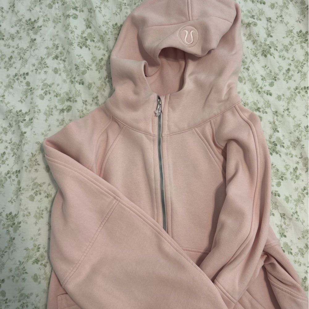 lululemon athletica Soft Pink Hooded Jacket